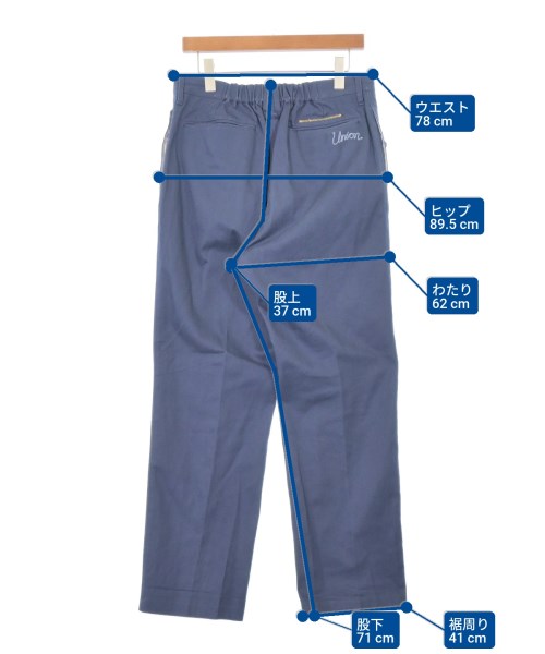 union（ユニオン）チノパン 紺 サイズ:M メンズ/2200675512091