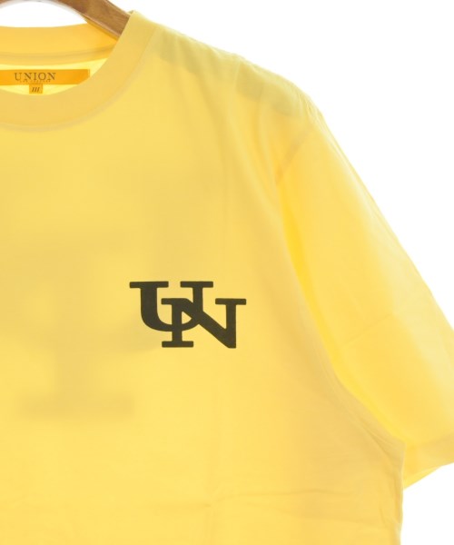 union（ユニオン）Tシャツ・カットソー 黄 サイズ:3(L位) メンズ/2200680468017