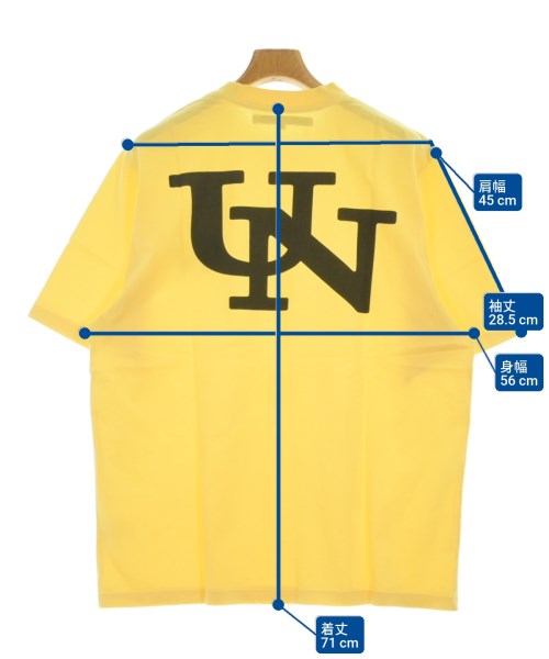 union（ユニオン）Tシャツ・カットソー 黄 サイズ:3(L位) メンズ/2200680468017