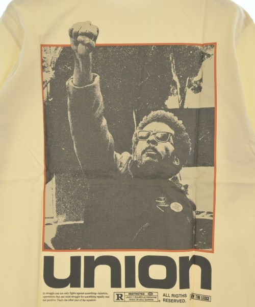 union（ユニオン）Tシャツ・カットソー ベージュ サイズ:3(L位) メンズ/2200680468048