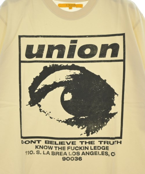 union（ユニオン）Tシャツ・カットソー ベージュ サイズ:5(XXL位) メンズ/2200680468055