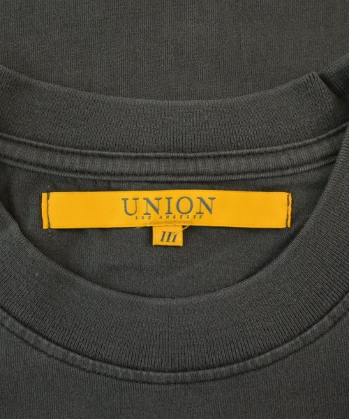 union（ユニオン）Tシャツ・カットソー グレー サイズ:3(L位) メンズ/2200680468116