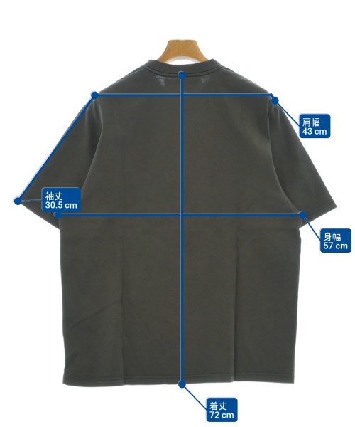 union（ユニオン）Tシャツ・カットソー グレー サイズ:3(L位) メンズ/2200680468116