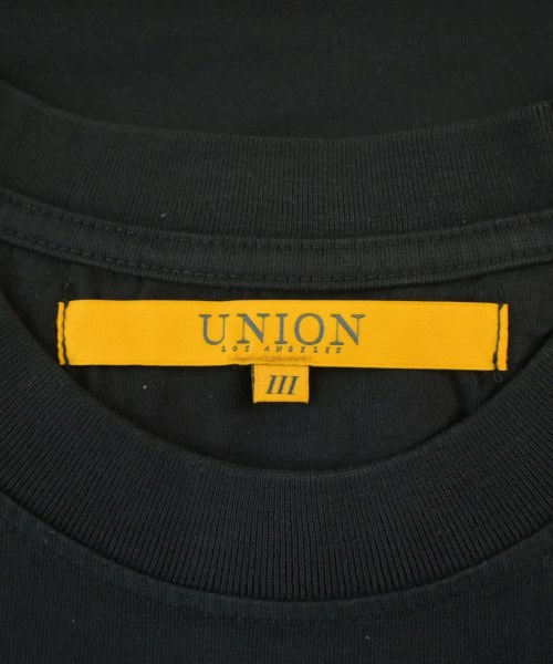 union（ユニオン）Tシャツ・カットソー 黒 サイズ:3(L位) メンズ/2200680468130