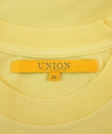 union（ユニオン）Tシャツ・カットソー 黄 サイズ:4(XL位) メンズ/2200680468147
