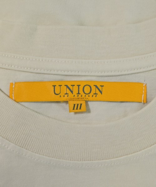 union（ユニオン）Tシャツ・カットソー ベージュ サイズ:3(L位) メンズ/2200680468154