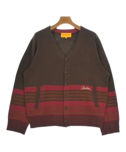 union(ユニオン)カーディガン 茶 サイズ:1(S位)/2200696954023