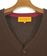 union（ユニオン）カーディガン 茶 サイズ:1(S位) メンズ/2200696954023