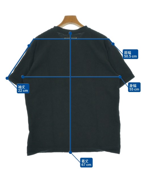 union（ユニオン）Tシャツ・カットソー 黒 サイズ:2(M位) メンズ/2200693548065