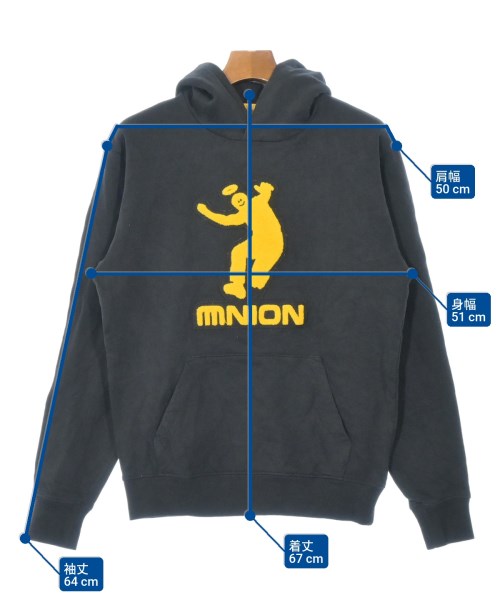 union（ユニオン）パーカー 黒 サイズ:1(S位) メンズ/2200657516017