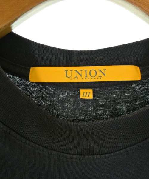 union（ユニオン）Tシャツ・カットソー 黒 サイズ:3(L位) メンズ/2200710763075