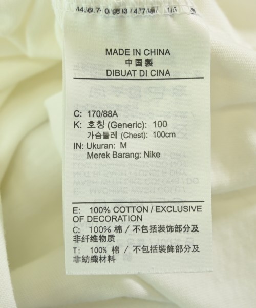 union（ユニオン）Tシャツ・カットソー 白 サイズ:M メンズ/2200715536070