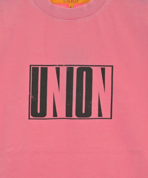 union（ユニオン）Tシャツ・カットソー ピンク サイズ:2(M位) メンズ/2200649266012