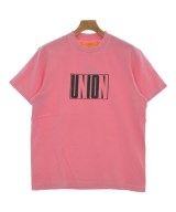 union（ユニオン）Tシャツ・カットソー ピンク サイズ:2(M位) メンズ/2200649266012