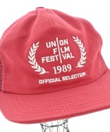 union（ユニオン）キャップ 赤 サイズ:- メンズ/2200706529098