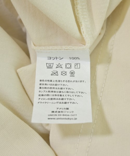 union（ユニオン）Tシャツ・カットソー ベージュ サイズ:3(L位) メンズ/2200709433033