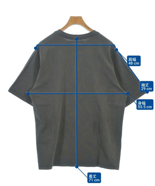 union（ユニオン）Tシャツ・カットソー グレー サイズ:4(XL位) メンズ/2200709433057