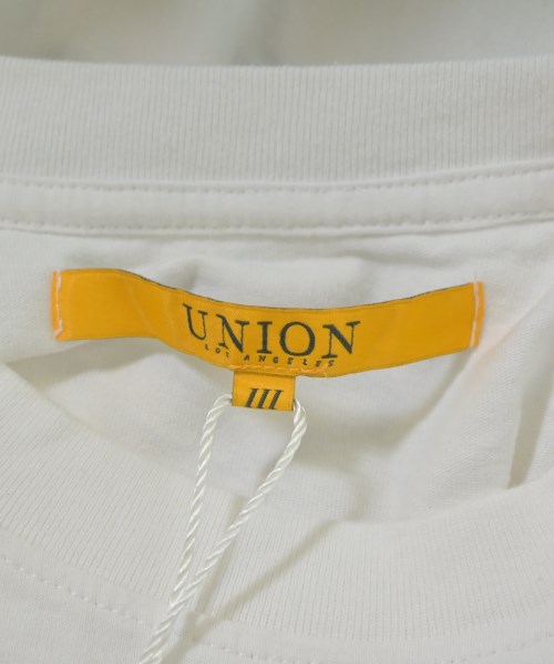 union（ユニオン）Tシャツ・カットソー 白 サイズ:3(L位) メンズ/2200709433071
