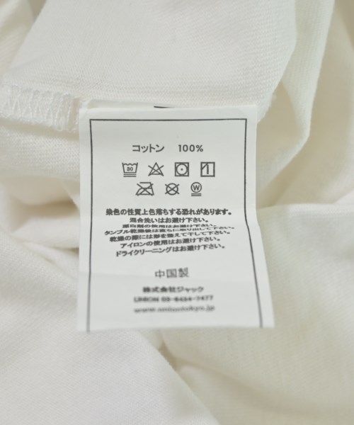 union（ユニオン）Tシャツ・カットソー 白 サイズ:4(XL位) メンズ/2200709433095