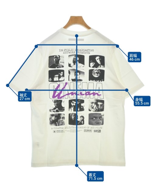 union（ユニオン）Tシャツ・カットソー 白 サイズ:2(M位) メンズ/2200709433101