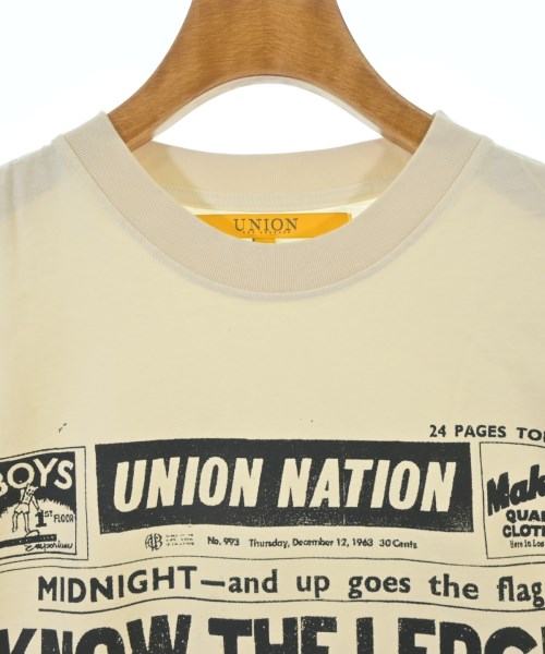 union（ユニオン）Tシャツ・カットソー ベージュ サイズ:2(M位) メンズ/2200709433132