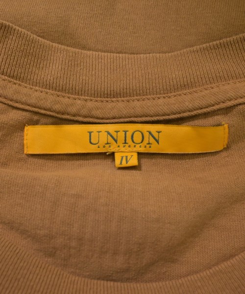 union（ユニオン）Tシャツ・カットソー 茶 サイズ:4(XL位) メンズ/2200729748056