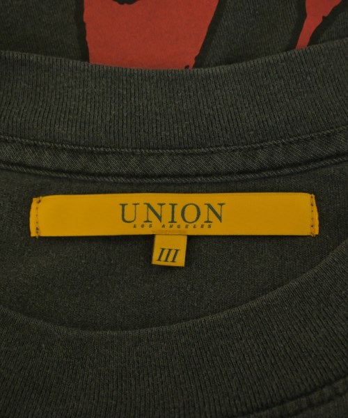 union（ユニオン）Tシャツ・カットソー グレー サイズ:3(L位) メンズ/2200721214559