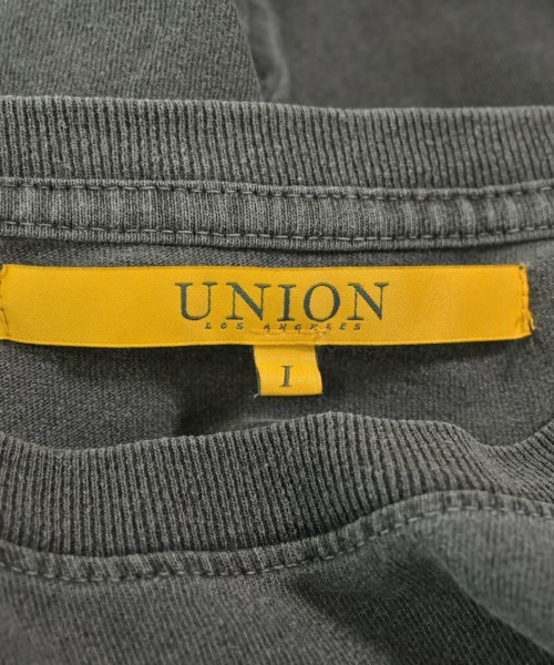 union（ユニオン）Tシャツ・カットソー グレー サイズ:1(S位) メンズ/2200684614304