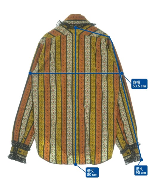 Blue Roses（ブルーローゼズ）カジュアルシャツ オレンジ サイズ:M レディース/2200675703499