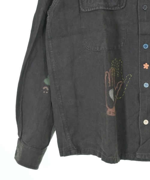 STORY MFG（ストーリーエムエフジー）カジュアルシャツ 黒 サイズ:M メンズ/2200637602198