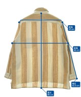 STORY MFG（ストーリーエムエフジー）カジュアルシャツ 白 サイズ:L メンズ/2200638506112