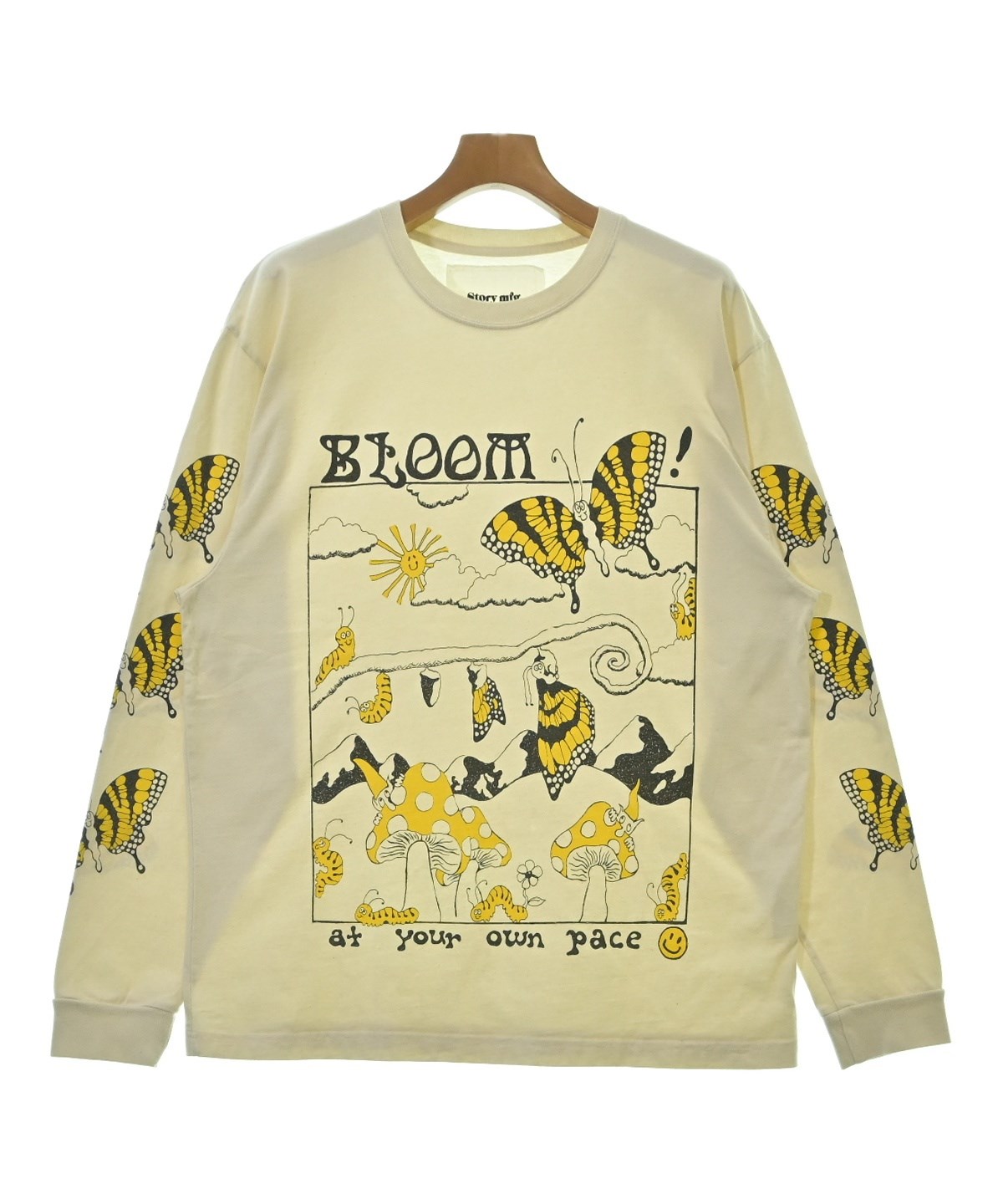 Story mfg. Tシャツ ストーリー story mfg fridge tシャツ 「STORY MFG」ストーリーエムエフジー GRATEFUL TEE LS