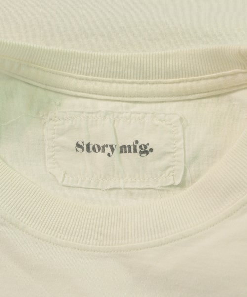 STORY MFG（ストーリーエムエフジー）Tシャツ・カットソー 白 サイズ:M メンズ/2200623602089