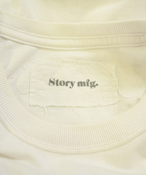 STORY MFG（ストーリーエムエフジー）Tシャツ・カットソー 白 サイズ:S メンズ/2200679002123