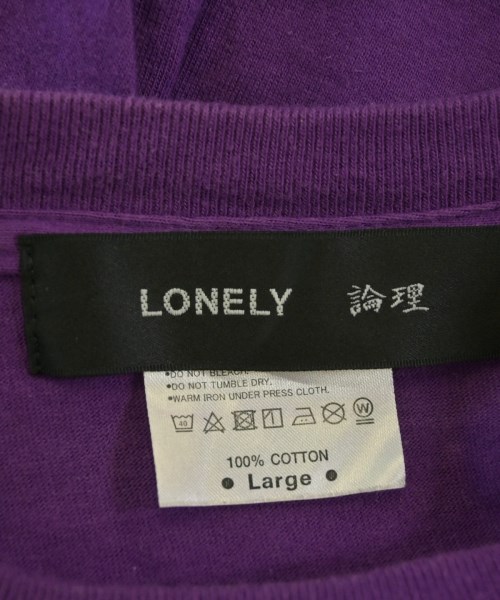 LONELY/論理（ロンリー）Tシャツ・カットソー 紫 サイズ:L メンズ/2200621748031