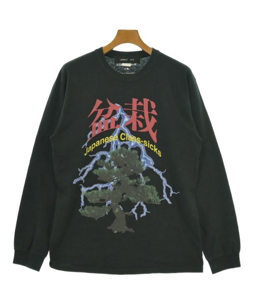 LONELY/論理(ロンリー)Tシャツ・カットソー 黒 サイズ:M/2200673414168