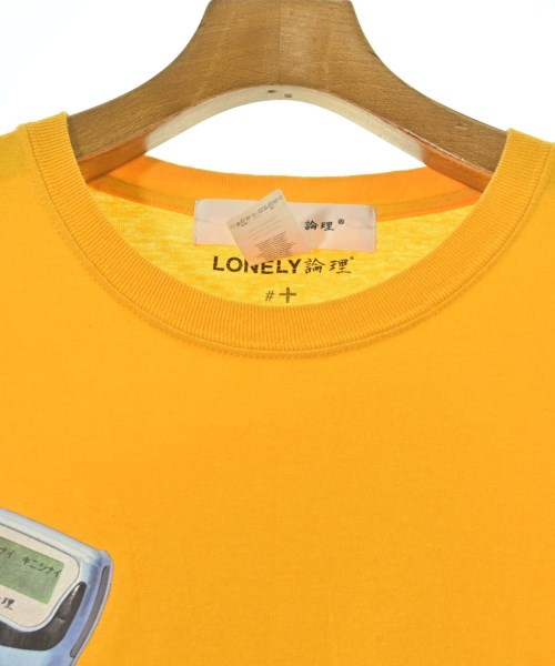 LONELY/論理（ロンリー）Tシャツ・カットソー 黄 サイズ:XL メンズ/2200712634335