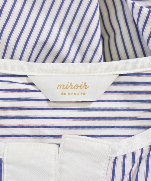 miroir de ensuite（ミロワールドゥエンスウィート）カジュアルシャツ 白 サイズ:38(M位) レディース/2200637977012