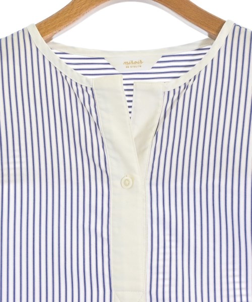 miroir de ensuite（ミロワールドゥエンスウィート）カジュアルシャツ 白 サイズ:38(M位) レディース/2200637977012