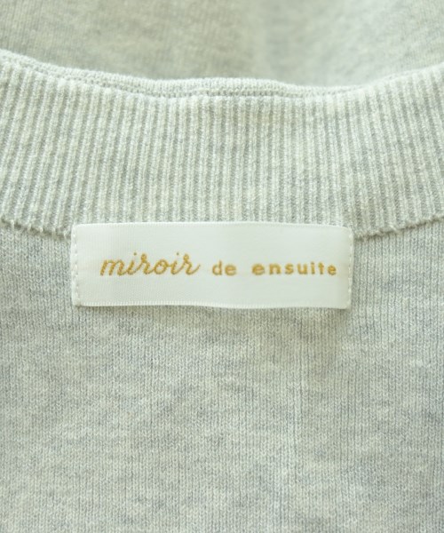 miroir de ensuite（ミロワールドゥエンスウィート）ベスト グレー サイズ:38(M位) レディース/2200637977043