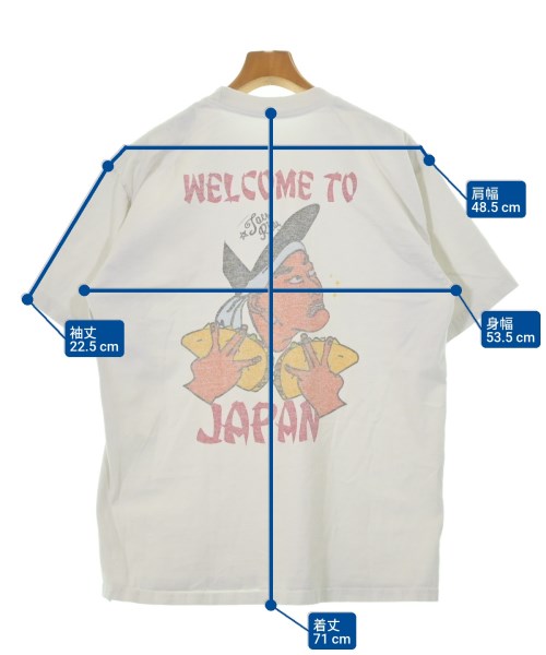 TACORIDE（タコライド）Tシャツ・カットソー 白 サイズ:F メンズ/2200639096360