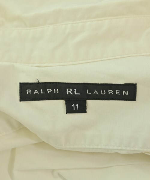 Ralph RL Lauren（ラルフ　アールエル　ローレン）カジュアルシャツ 白 サイズ:11(L位) レディース/2200656818143