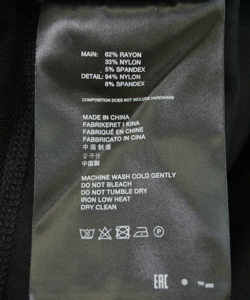 HELIOT EMIL（ヘリオットエミル）Tシャツ・カットソー 黒 サイズ:S レディース/2200710403230