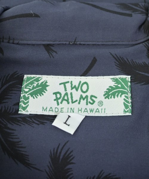 TWO PALMS（トゥーパームス）カジュアルシャツ 紺 サイズ:L メンズ/2200608821047