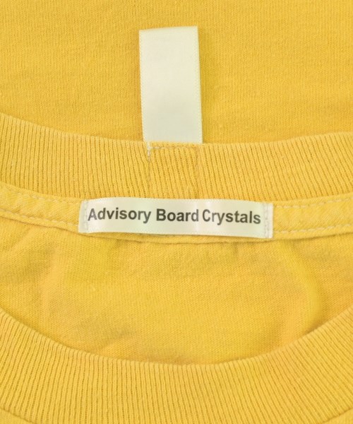 ADVISORY BOARD CRYSTALS（アドヴィサリーボードクリスタル）Tシャツ・カットソー 黄 サイズ:-(XL位) メンズ/2200728096011