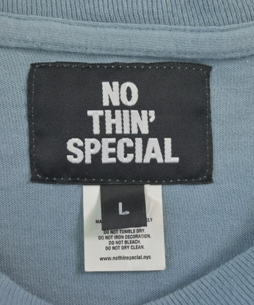 NOTHIN' SPECIAL（ナッシンスペシャル）Tシャツ・カットソー 青 サイズ:L メンズ/2200556705024