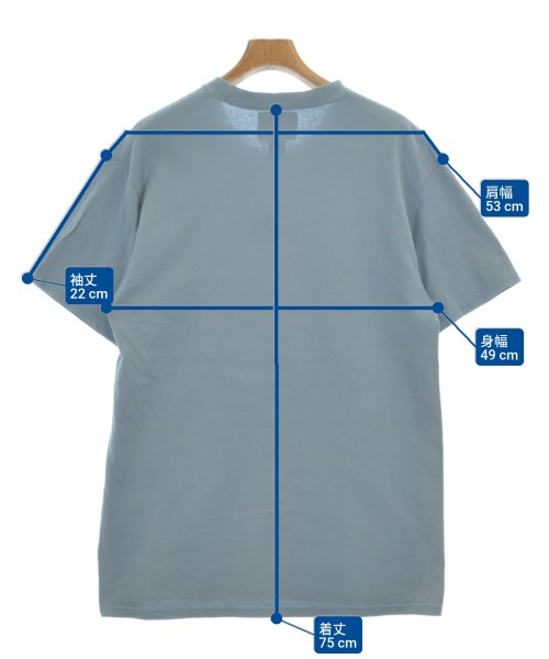 NOTHIN' SPECIAL（ナッシンスペシャル）Tシャツ・カットソー 青 サイズ:L メンズ/2200556705024