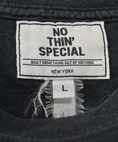 NOTHIN' SPECIAL（ナッシンスペシャル）Tシャツ・カットソー 黒 サイズ:L メンズ/2200718489069