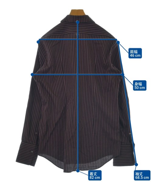 KEISUKE YOSHIDA（ケイスケヨシダ）カジュアルシャツ 黒 サイズ:L メンズ/2200651593038