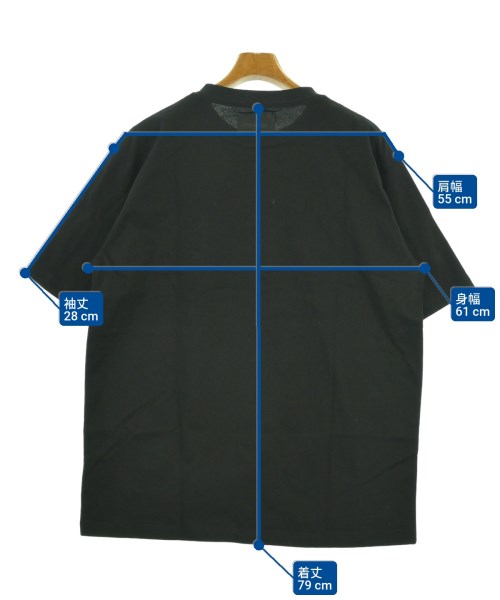 KEISUKE YOSHIDA（ケイスケヨシダ）Tシャツ・カットソー 黒 サイズ:L メンズ/2200682893046